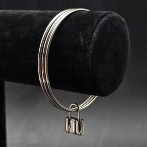 Stainless Steel Lock Chain Bracelet Bangle Set GSJ China